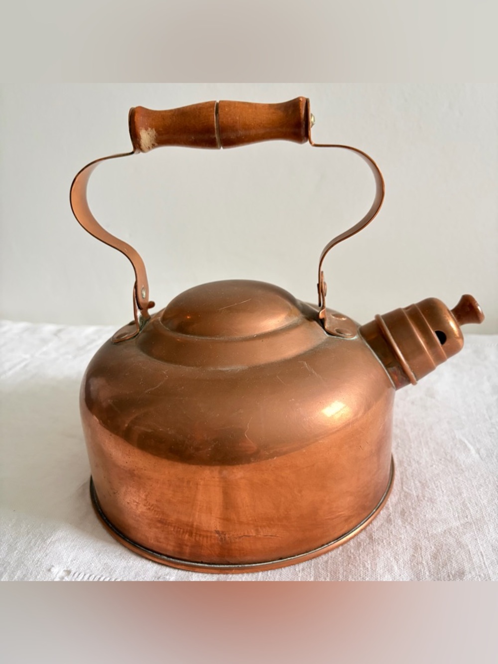 Vintage Copper Kettle made in Portugal